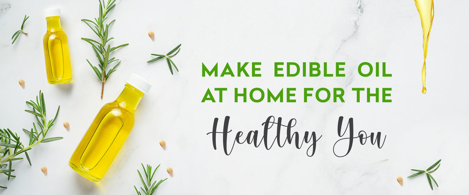Pure & Fresh Healthy Home Use Edible Oil Press/Maker Machine (Hexa) | SI -  400W