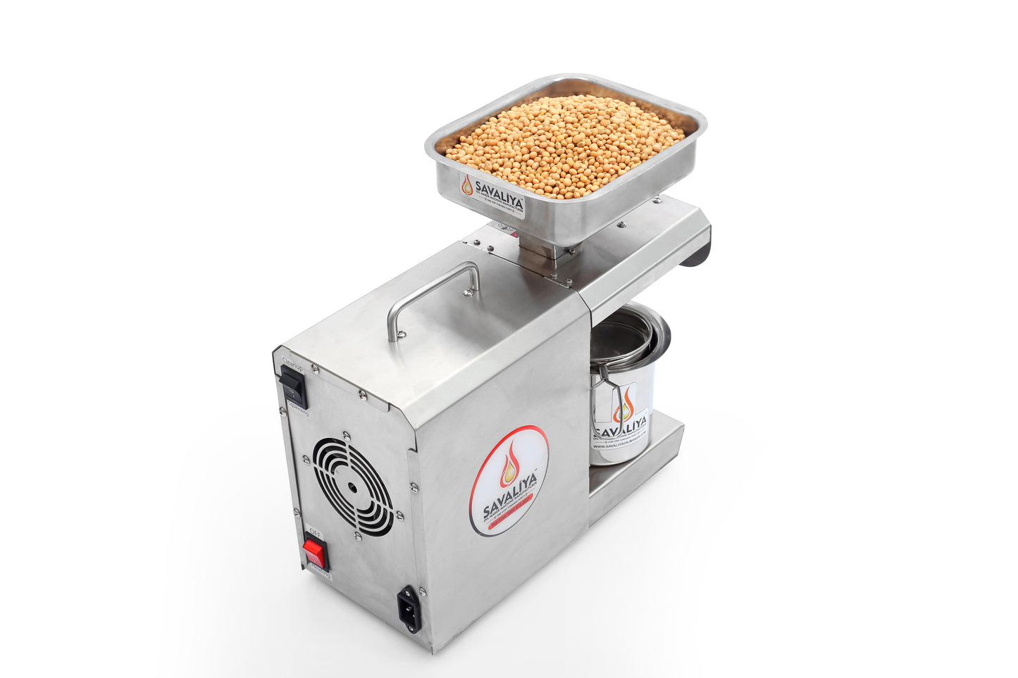 Pure & Fresh Healthy Home Use Edible Oil Press/Maker Machine (Hexa) | SI - 400W